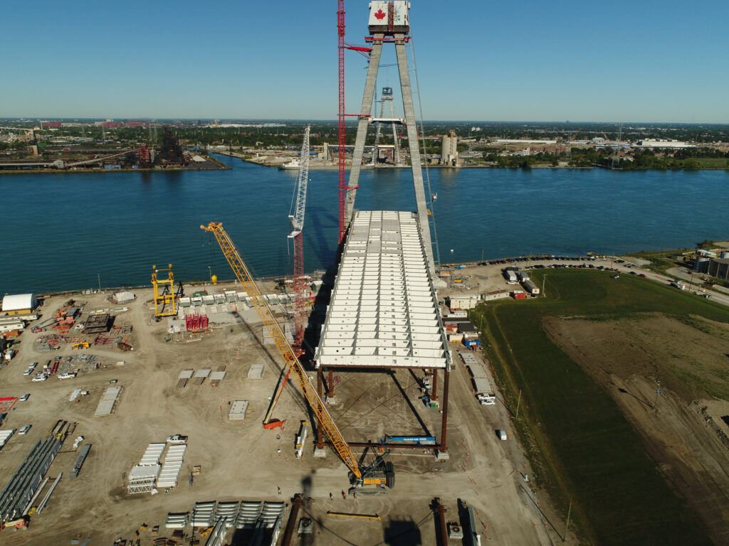 Canadian Bridge Site Progress - October 4 2022