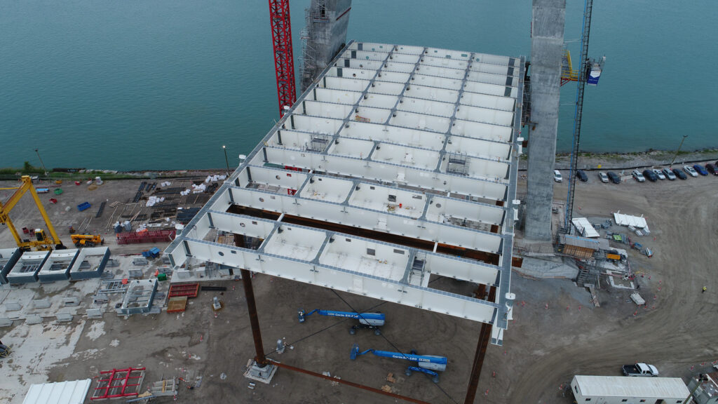 Canadian Bridge Site Progress - August 9 2022