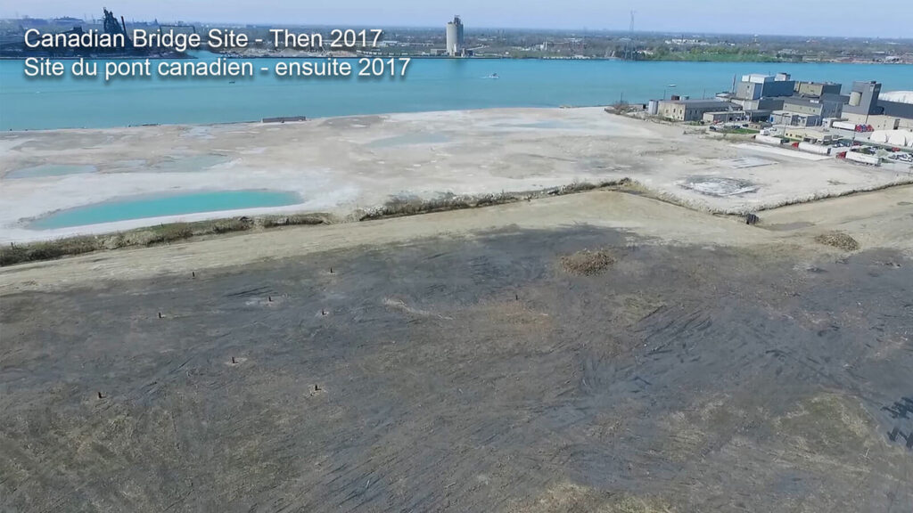 Canadian Bridge site - 2017