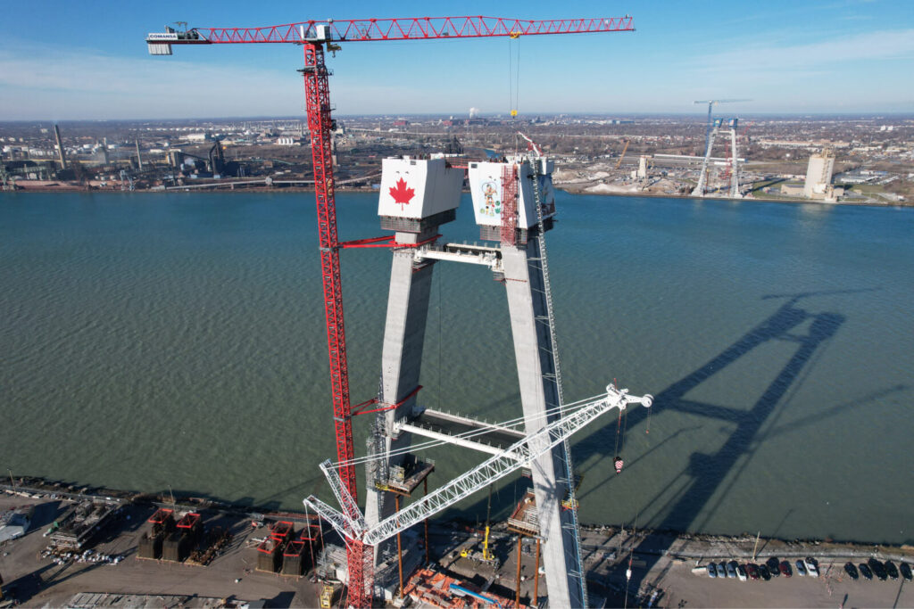 Canadian Bridge Site Progress - January 20 2022