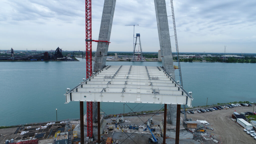 Canadian Bridge Site Progress - August 9 2022