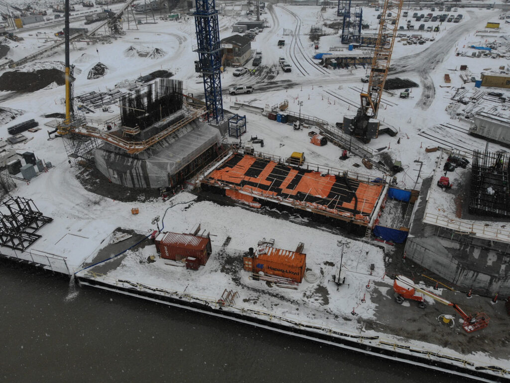 Bridge Site Progress