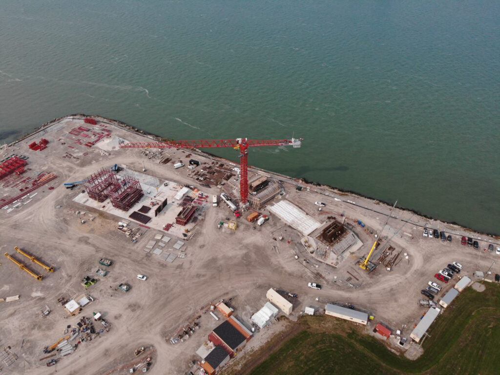 Canadian Bridge Site Progress -October 6 2020