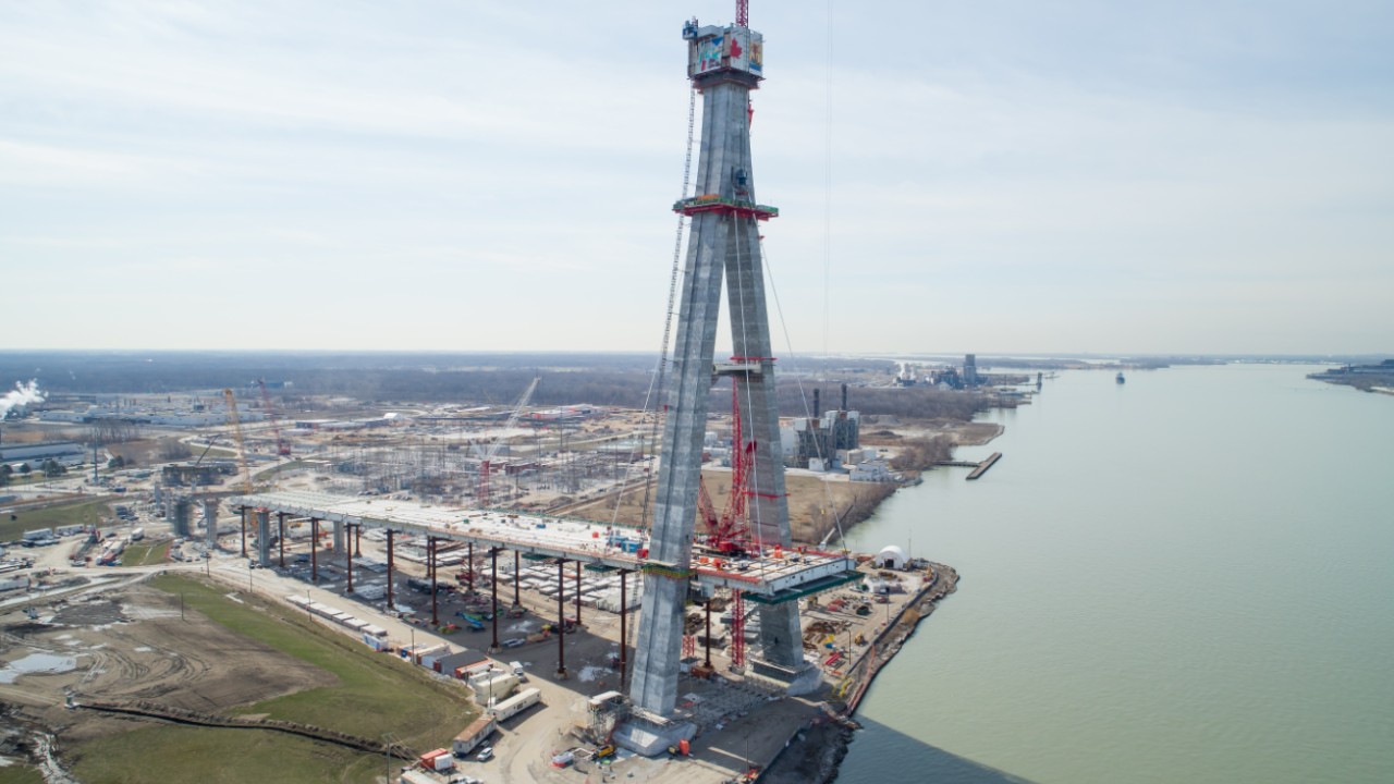 Canadian Bridge Site Progress - April 2023