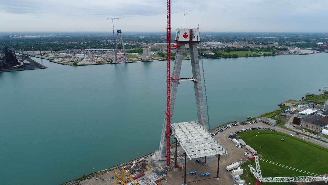 Canadian Bridge Site Progress - August 9, 2022