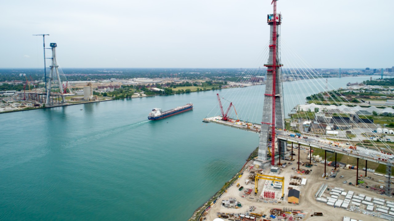 Canadian Bridge Site Progress - July 2023