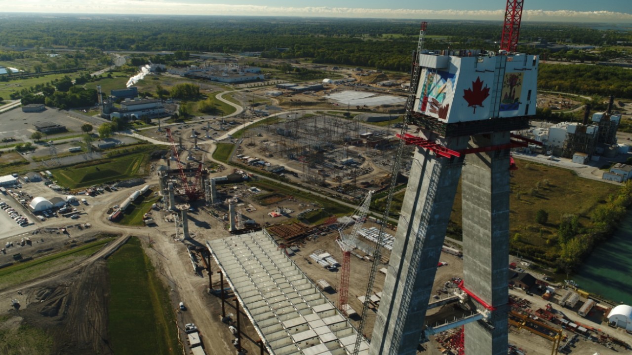 Canadian Bridge Site Progress - October 4, 2022