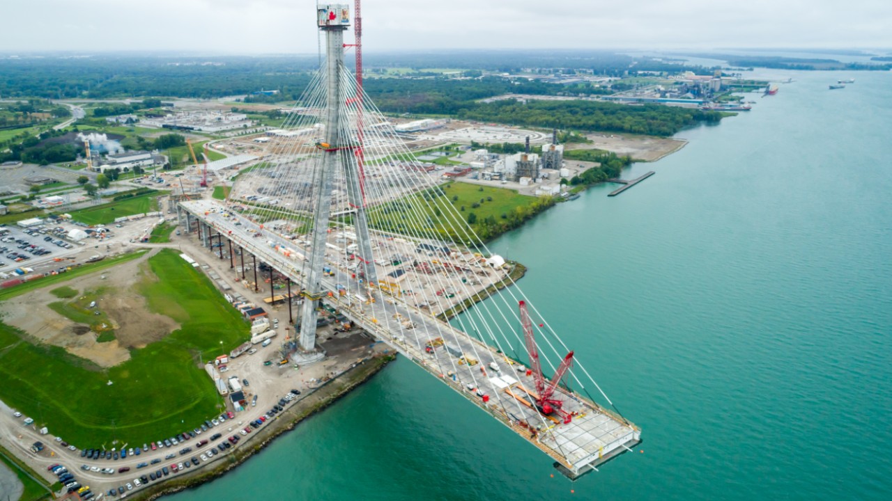 Canadian Bridge Site Progress - September 2023