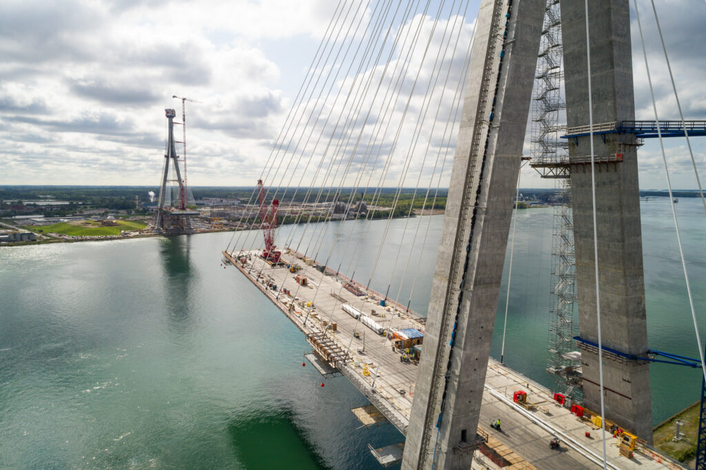 Bridge Site Progress