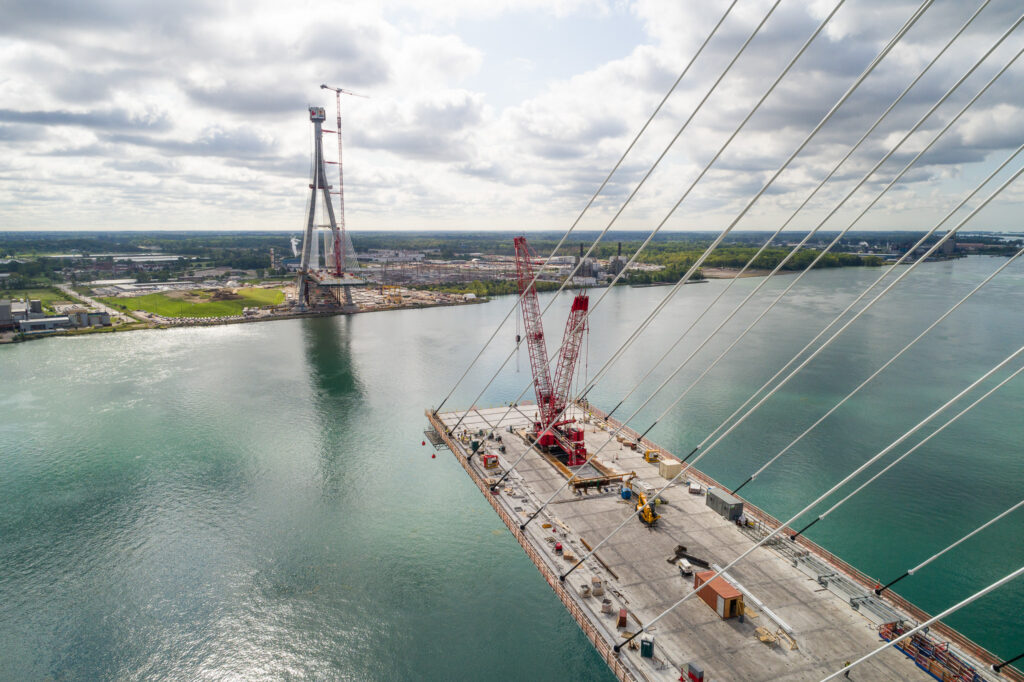 Bridge Site Progress