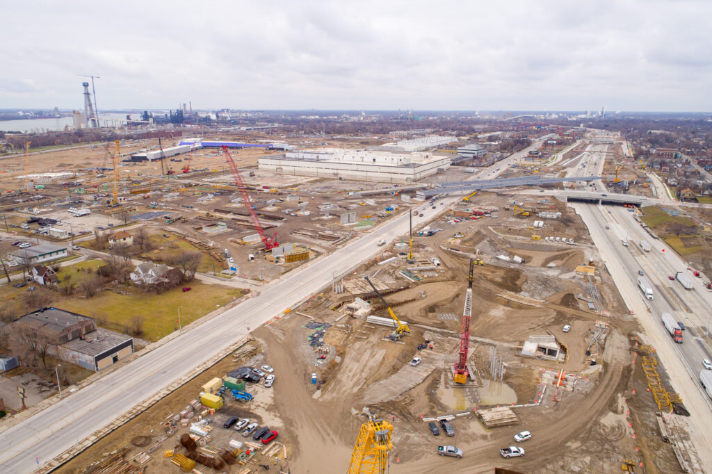 Bridge Site Progress