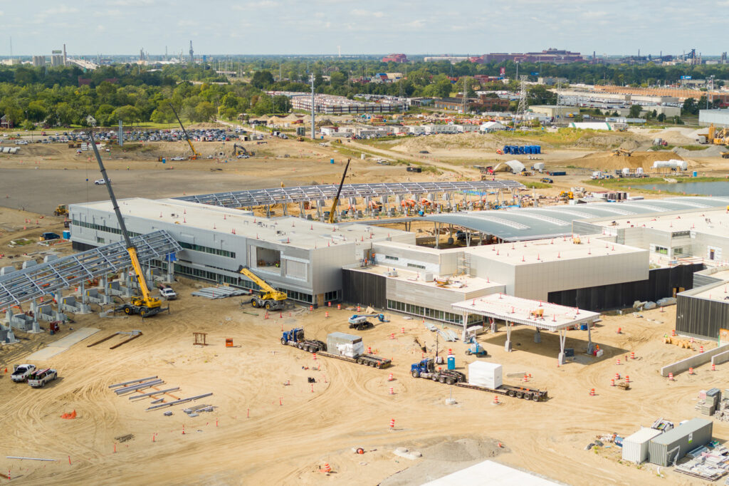 toll booth construction