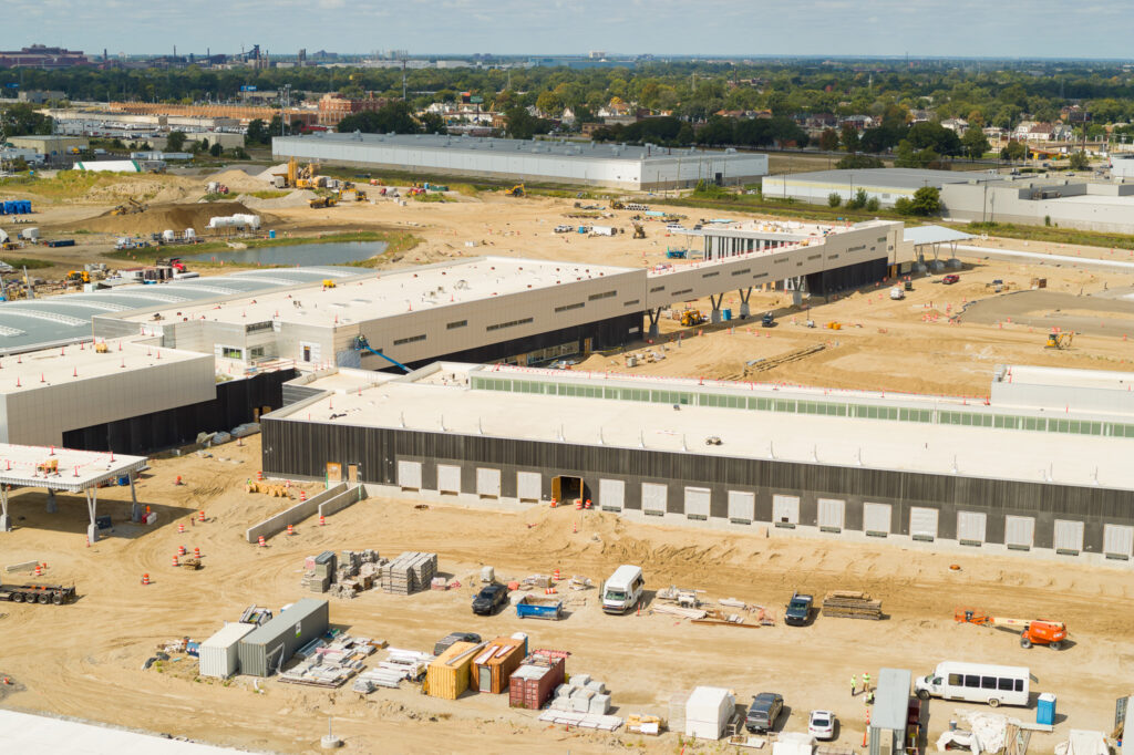 toll booth construction