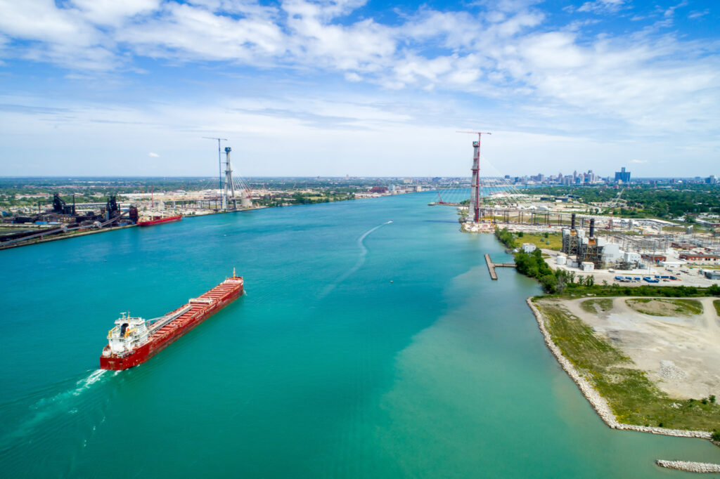 Canadian Bridge Site Progress - July 2023