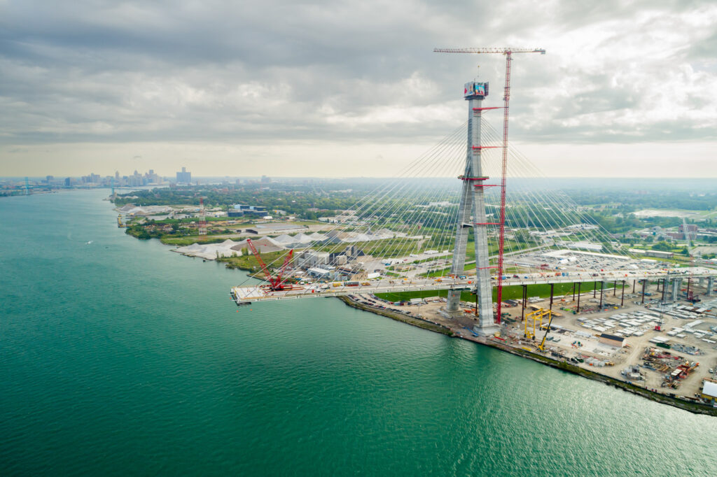 Bridge Site Progress