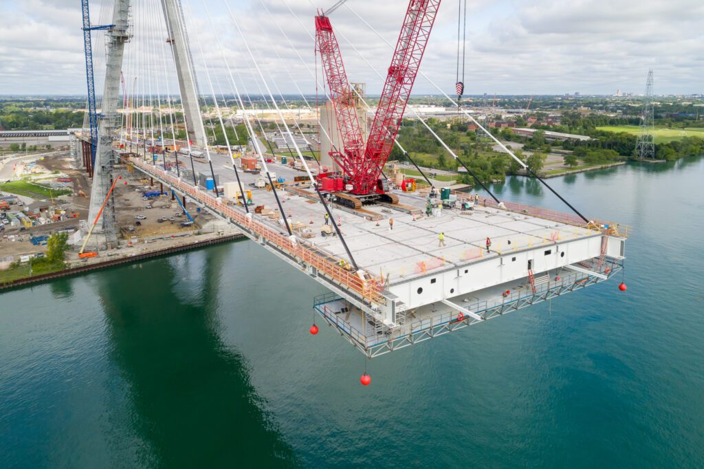 Bridge Site Progress