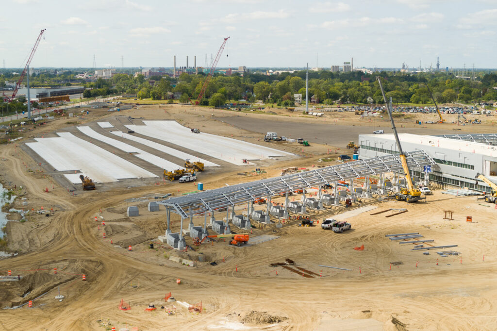 toll booth construction