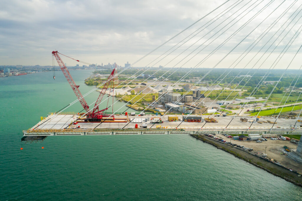 Bridge Site Progress