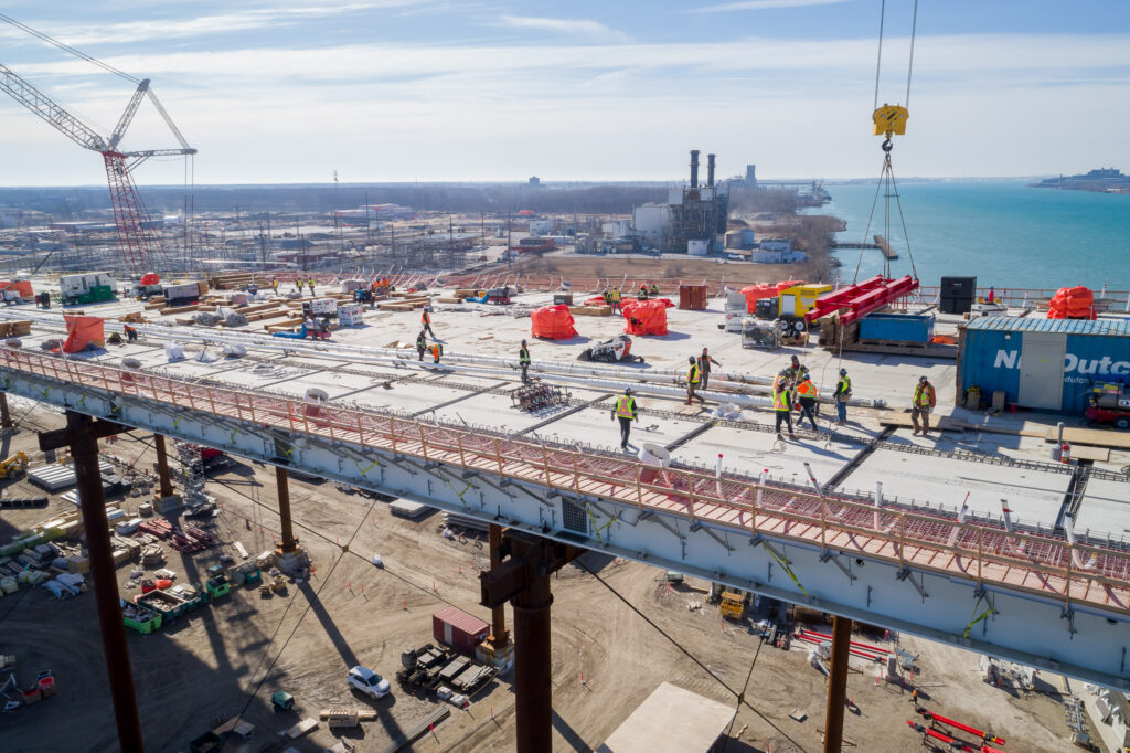 Bridge Site Progress