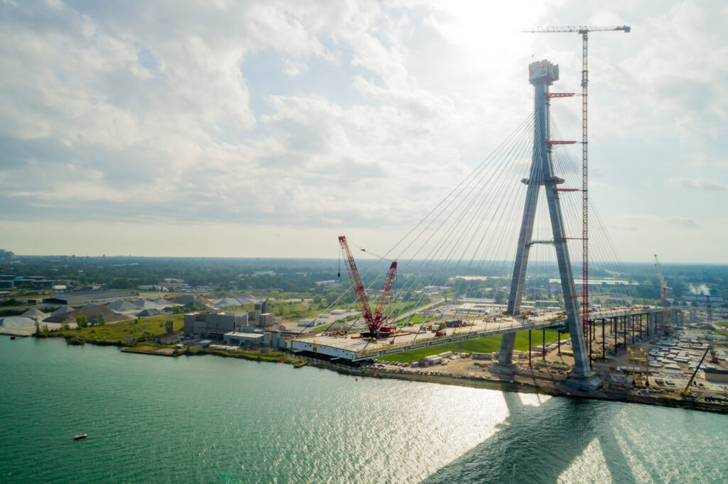 Bridge Site Progress