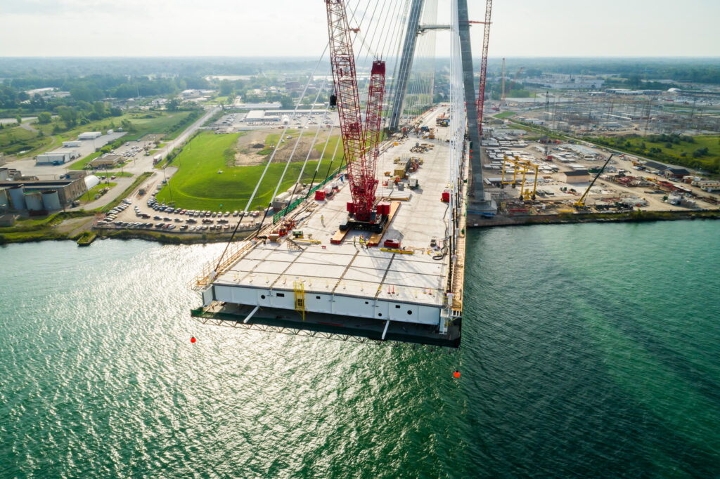 Bridge Site Progress