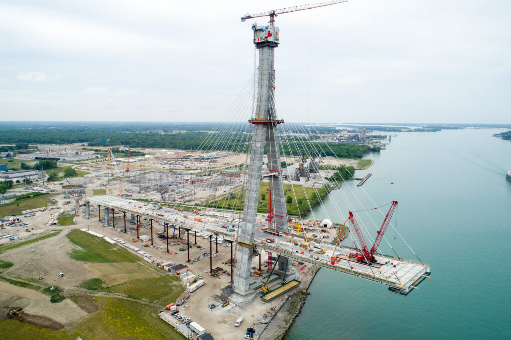 Canadian Bridge Site Progress - July 2023