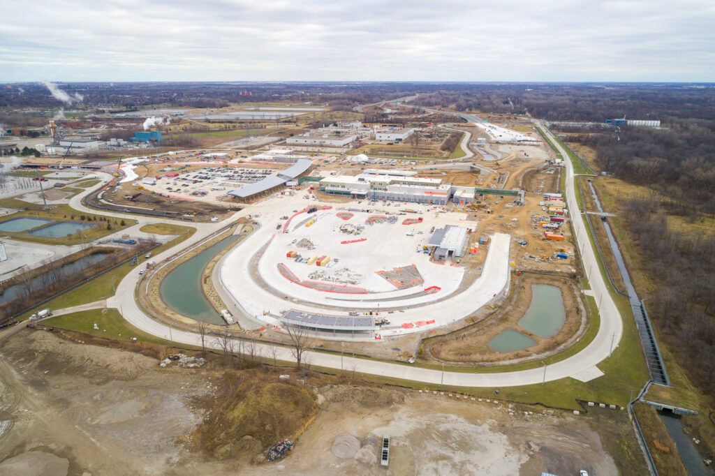 toll booth construction