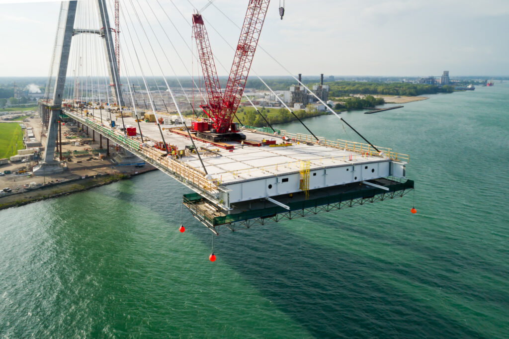 Bridge Site Progress