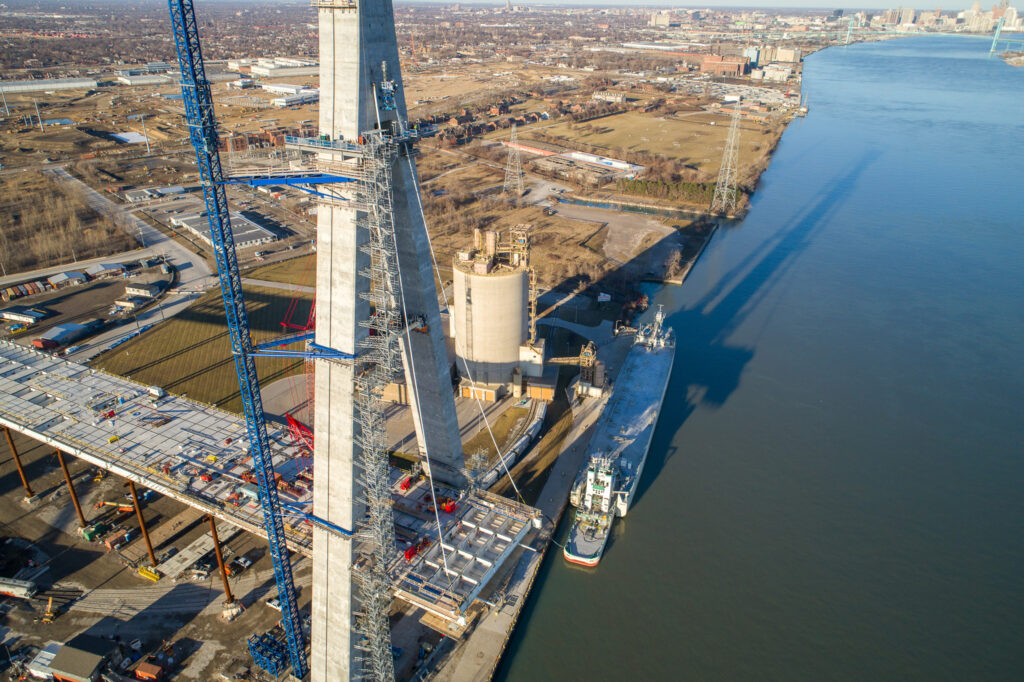 Bridge Site Progress