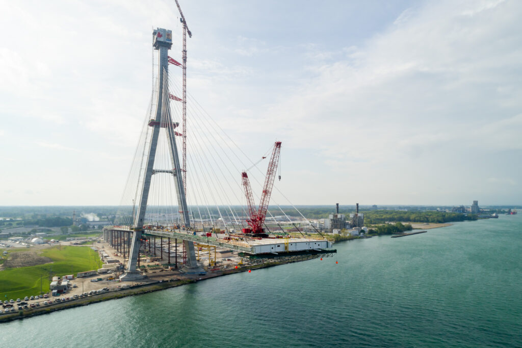 Bridge Site Progress