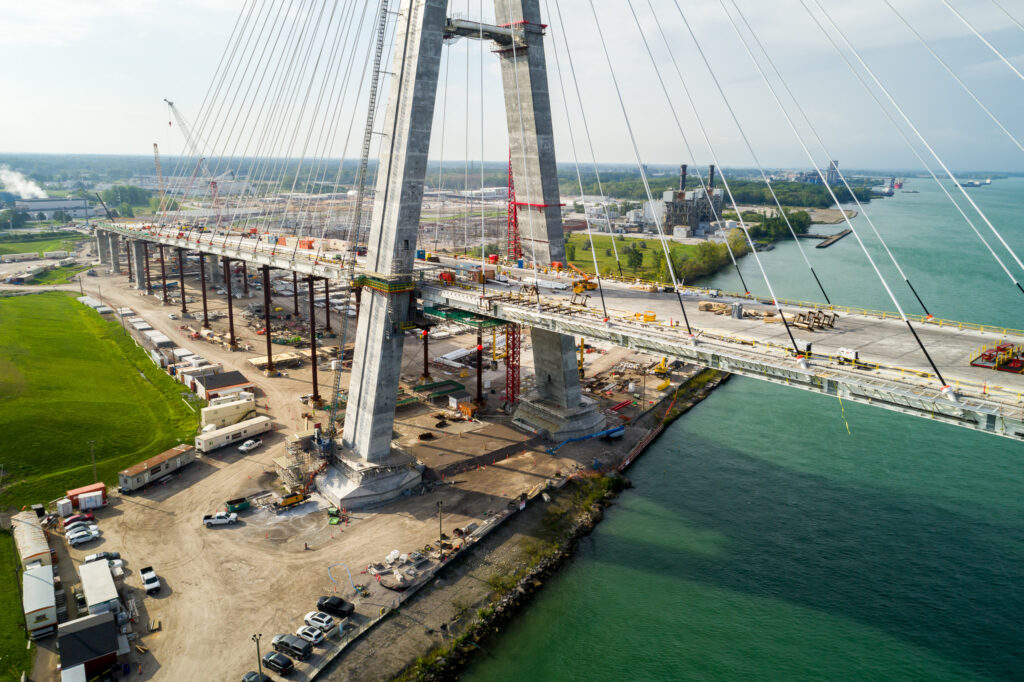 Bridge Site Progress