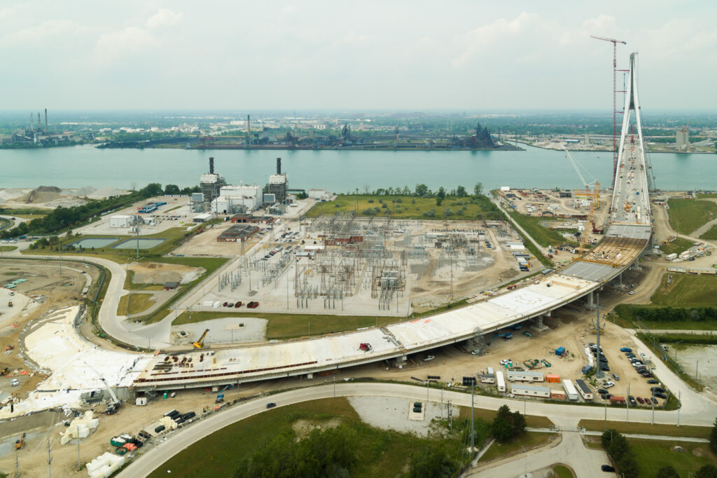 Bridge Site Progress