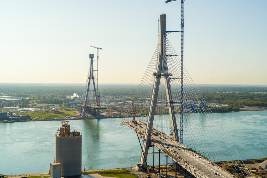 Bridge Site Progress