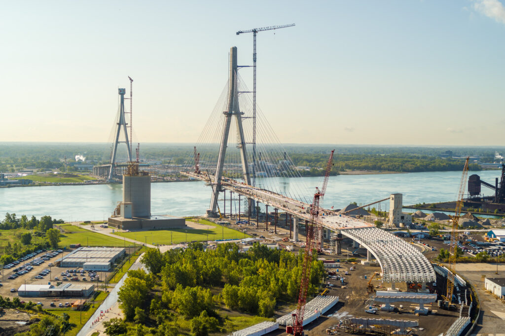 Bridge Site Progress