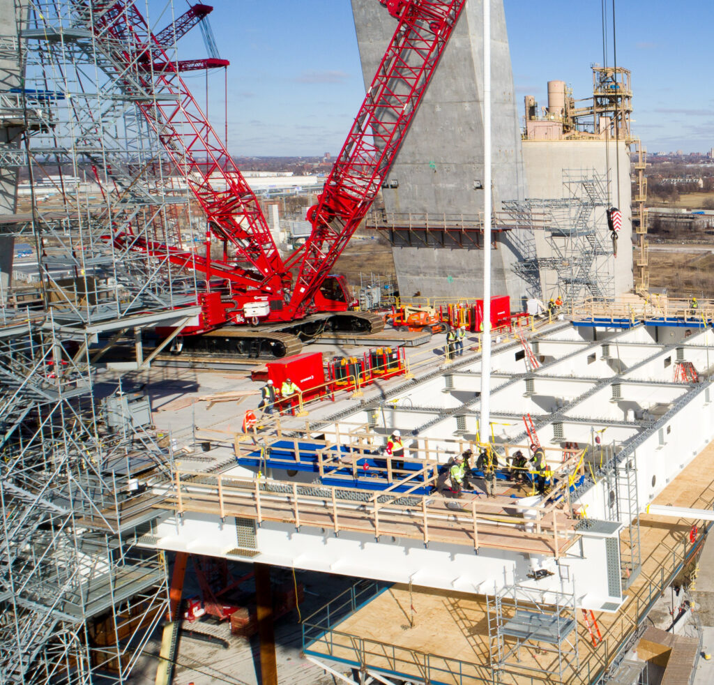 Bridge Site Progress