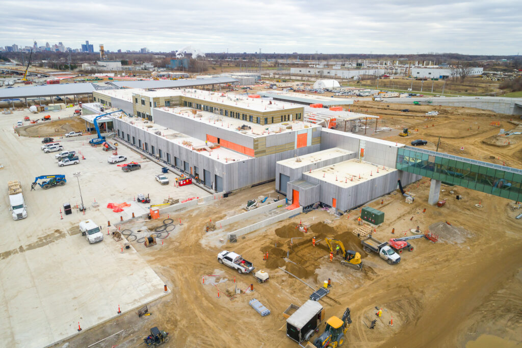 toll booth construction