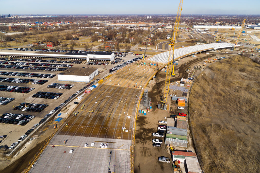 Bridge Site Progress