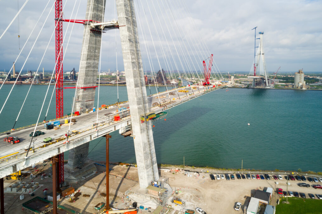 Progress on the bridge cable wire