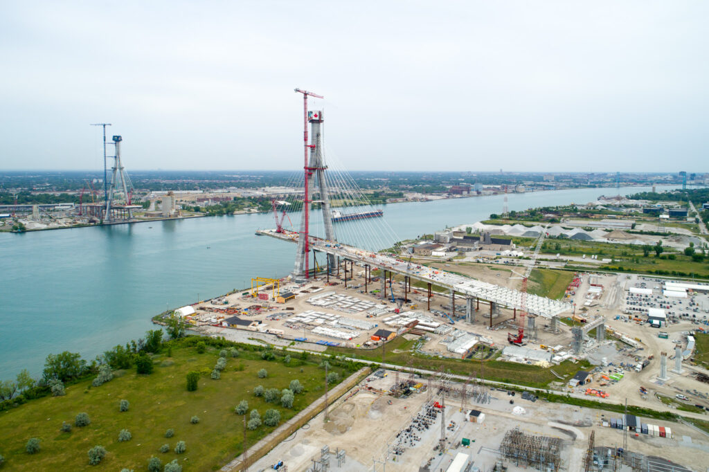 Canadian Bridge Site Progress - July 2023