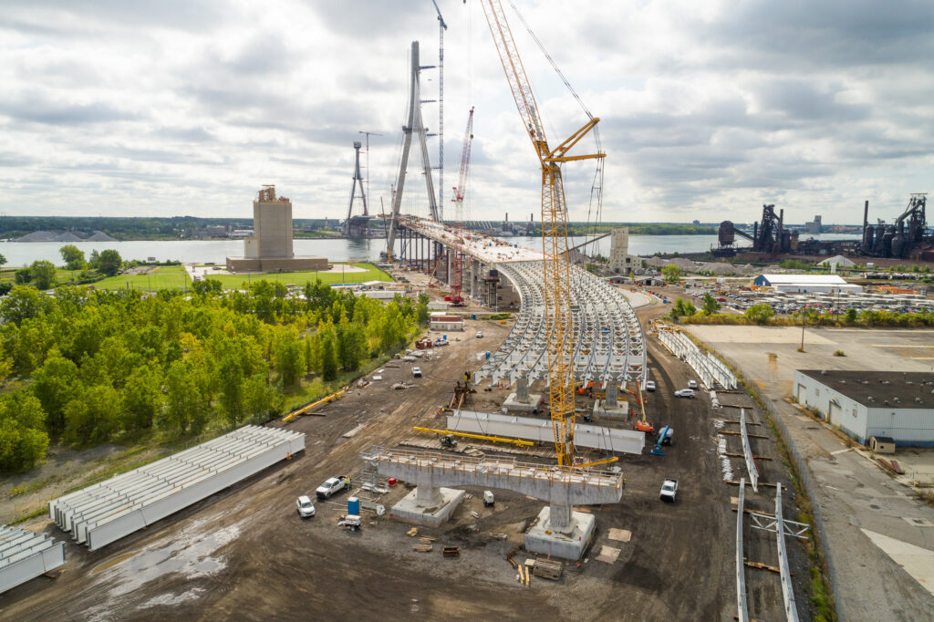 Bridge Site Progress