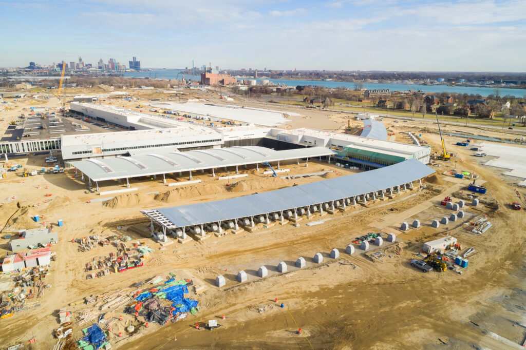 toll booth construction