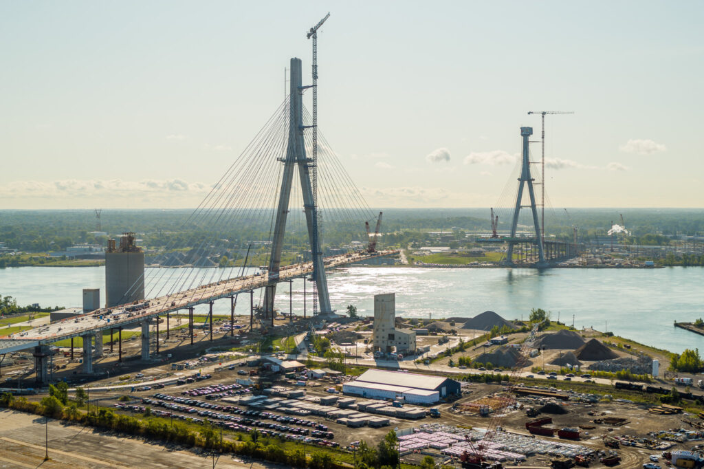 Bridge Site Progress