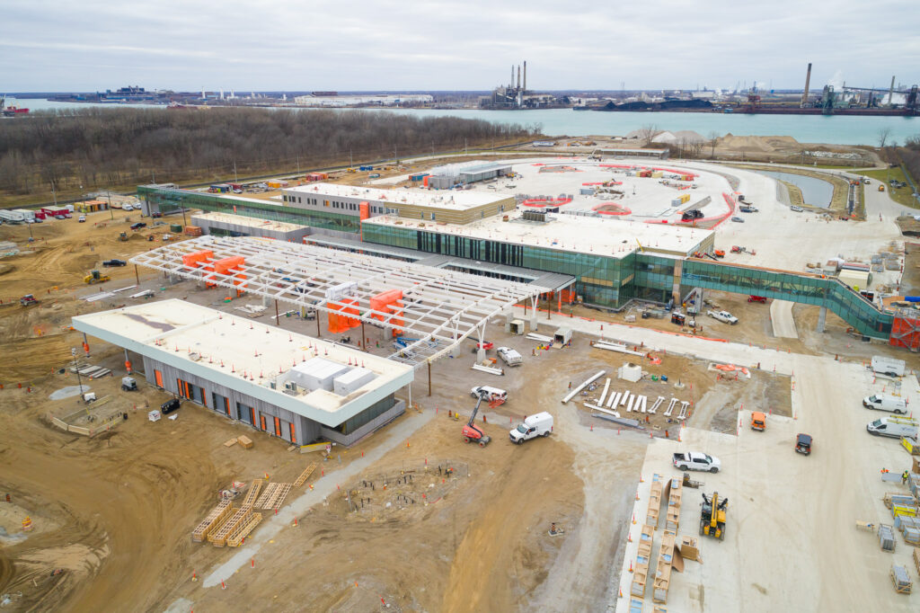 toll booth construction