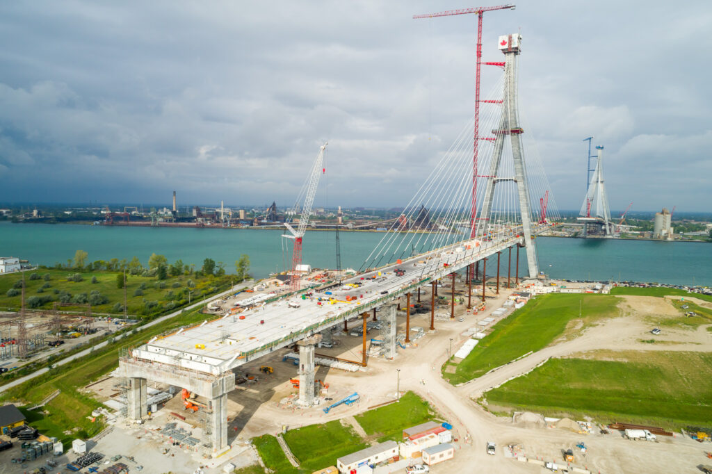 Bridge Site Progress