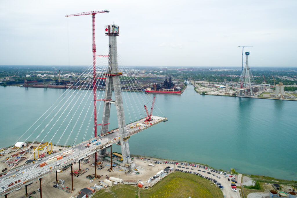 Canadian Bridge Site Progress - July 2023