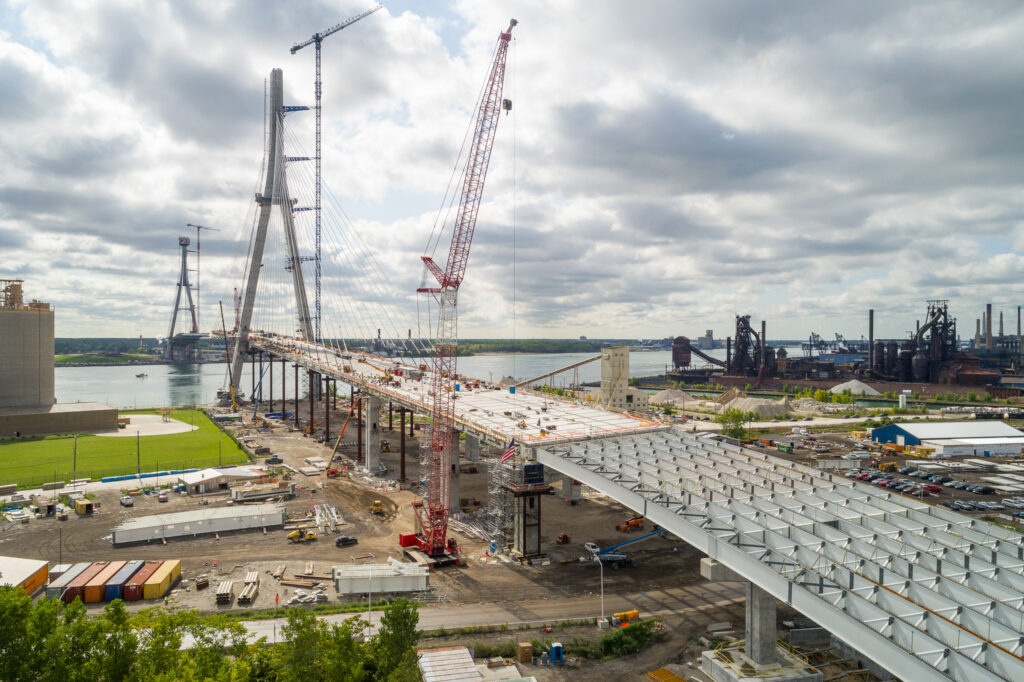 Bridge Site Progress