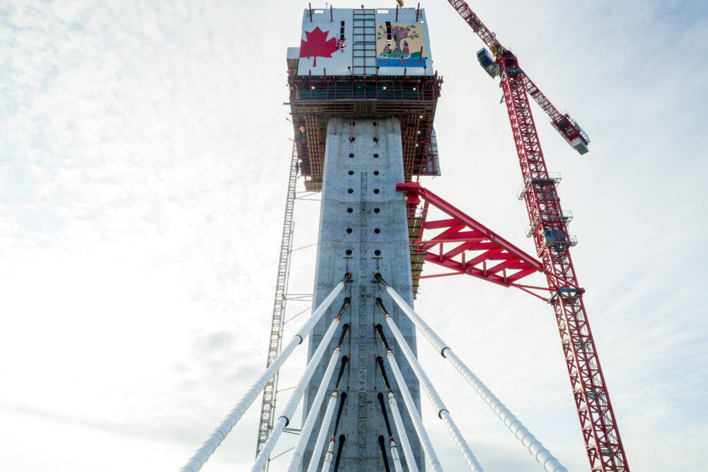 Progress on the bridge cable wire