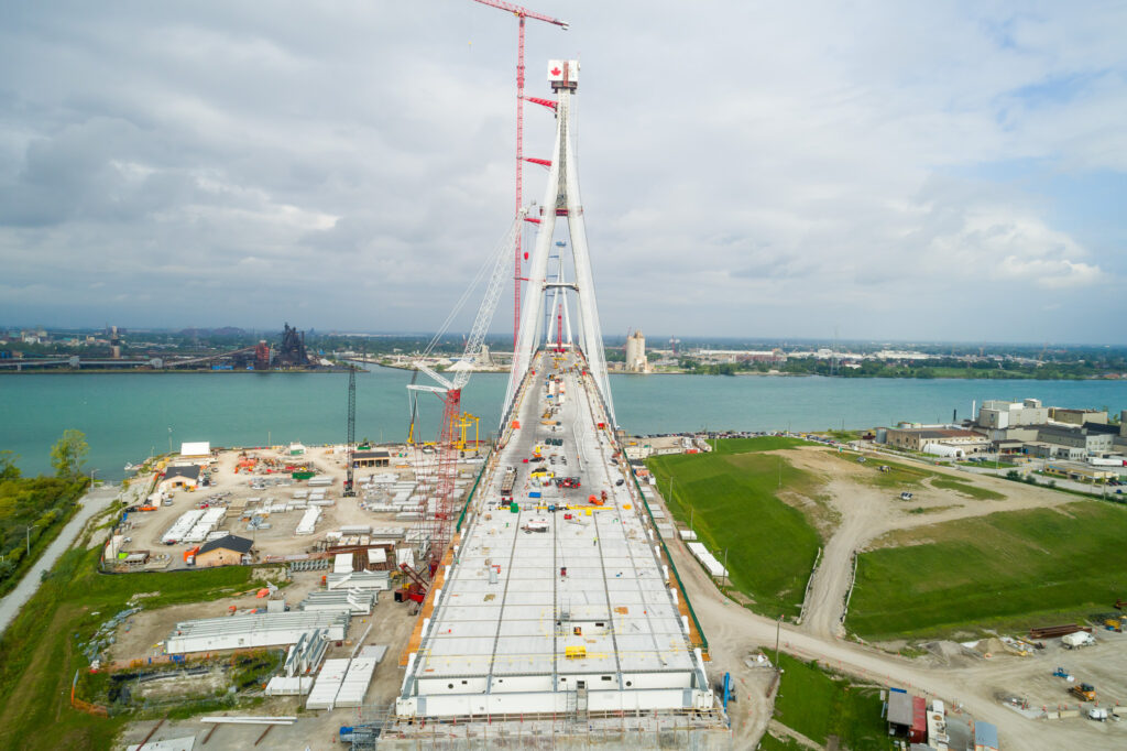 Bridge Site Progress