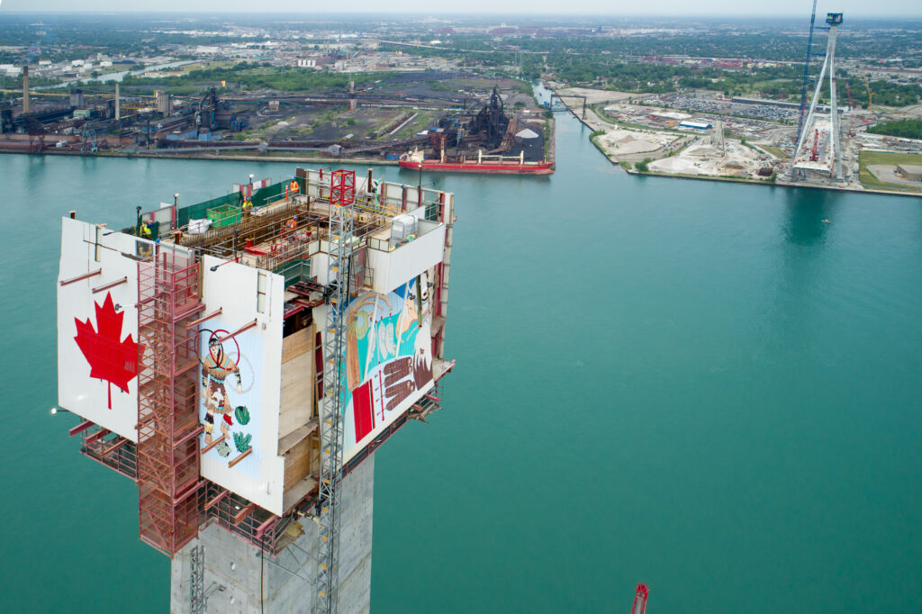 Canadian Bridge Site Progress - July 2023