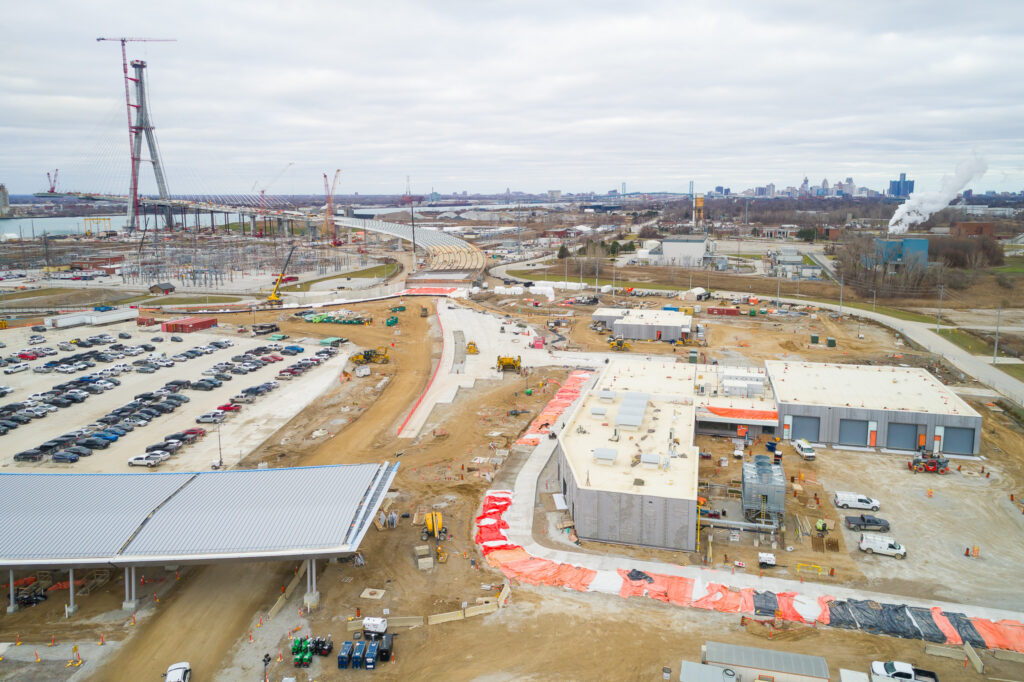 toll booth construction